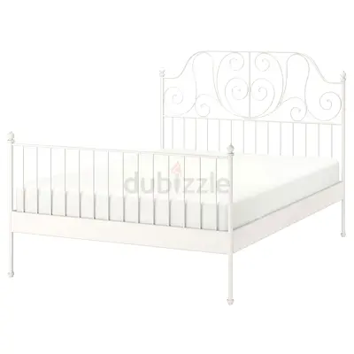 Ikea Leirvik metal bedframe