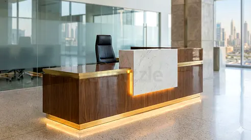 The Jumeirah Prestige - Luxury Reception Desk