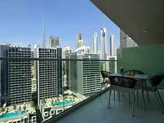 Living with Burj Khalifa View|High Floor|Furnished