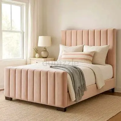 Modern Velvet Bed for Sale – Custom Sizes