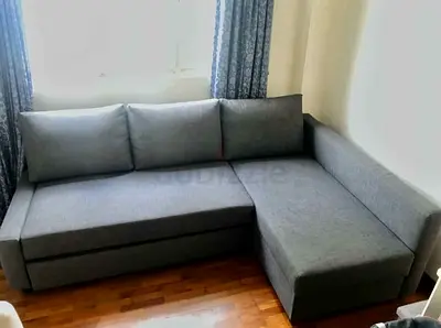 Comfortable Grey Sectional Sofa bed