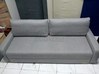 Comfortable Grey Ikea Gralviken 3 Sofa-bed for Sale