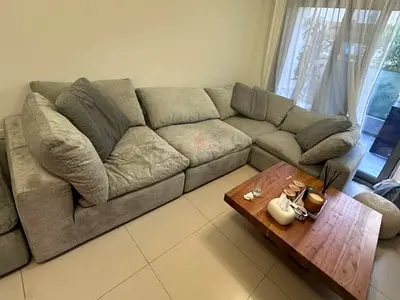 Pan Emirates pianca feather filled sofa