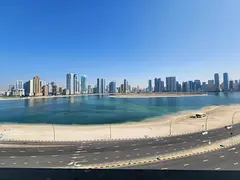 Brand new!!_ sea view \|_ 3bhk appartment with 4 Bathroom al khan sharjah 135k
