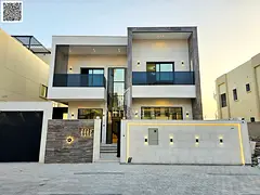 Modern villa, stone facade, very luxurious finish, large frontage, side street
