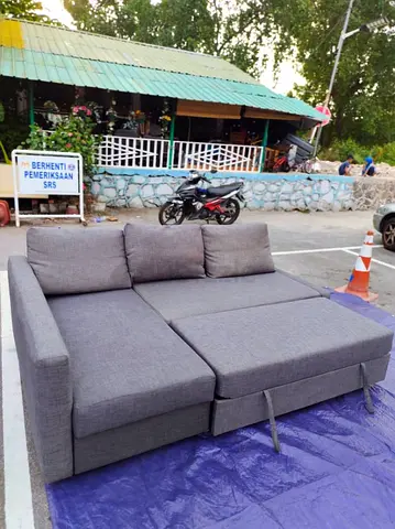 Comfortable Grey Sofa for Sale
