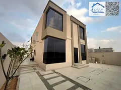 For Sale in Sharjah, Basateen Al Zubair Area: A villa consisting of a ground and first floor, with c