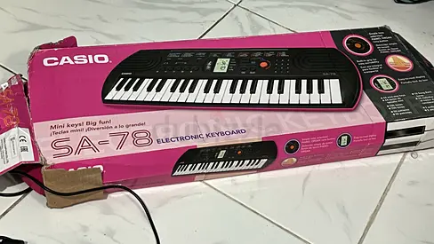 Casio Electronic Keyboard in Pink