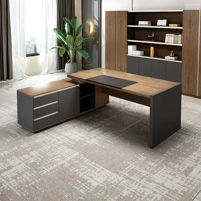 L-Shape Executive Desk UAE Dubai