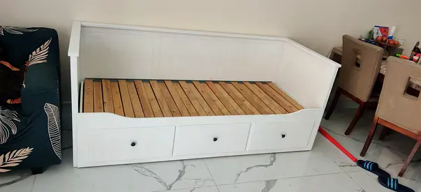 Ikea Day bed with two mettreses available in perfect condition