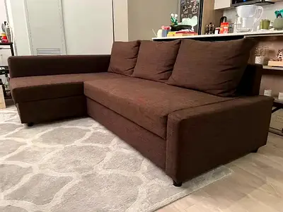 Comfortable L-Shaped Sofa-bed for Sale