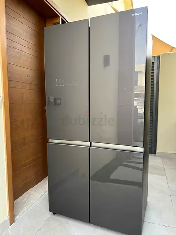 Hitachi latest model 4 Door Fridge like new no single scratch damage with warranty free delivery