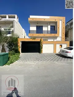 Villa for sale in Ajman, Al Yasmeen area – close to Sheikh Mohammed Bin Zayed Road. Two floors, re