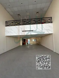 Showroom for rent in Industrial Area 18 – Excellent location and ready finishing