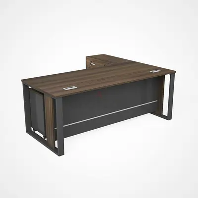 Stylish L-Shaped Office Desk