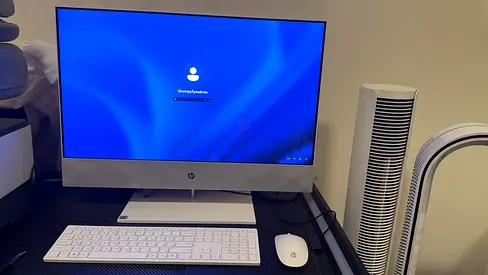 HP All-in-One Desktop Computer