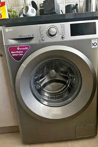 LG washing machine grey for sale