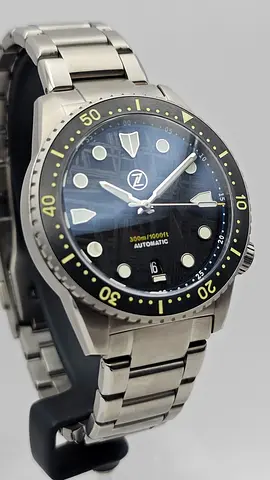 Zelos Titanium Mako V3 300m Automatic Graphite Meteorite