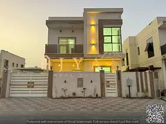 Villa for sale in Ajman at a bargain price, including water and electricity. Excellent location. Fre