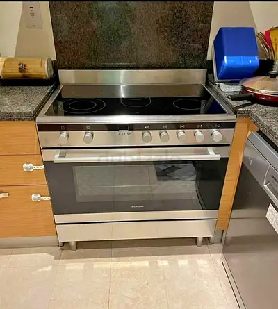 Free delivery Siemens digital electric ceramic cooker with fan 90x60 cm