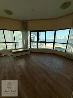 Three rooms and a living room with a small maid room A large area In Al-Qasba Parkin Free Open ruins