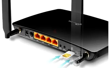 4G+ router with sim slot