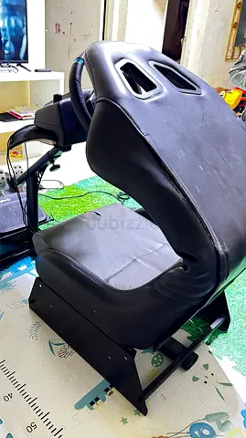 Logitech steering and chair