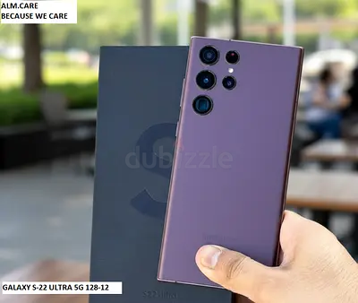 GALAXY S-22 ULTRA 5G 128/12 Scratchless Condition