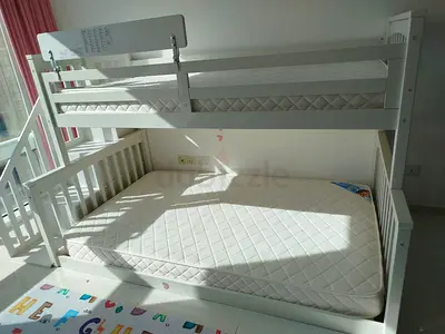 Stylish Bunk Bed with Comfortable Mattress