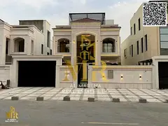 Villa for sale in Al Bahia – 5 master bedrooms | Majlis and 2 living rooms | 2 floors and roof |