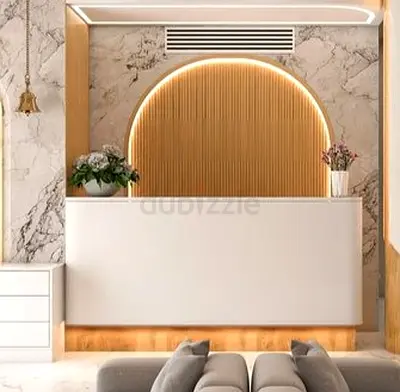 The Modern reception desk