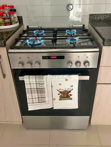 Free delivery Siemens new model top gas oven electric cooker with fan 60x60 cm