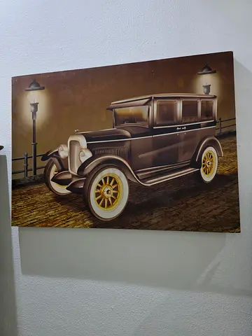 Vintage Classic Car LED Wall Art – Premium Decor