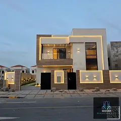 Al zahya Land area 4100 sqft Built up area 4000 sqft 5 bedrooms Maid room Corner villa Including tra