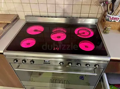 Smeg full electric ceramic cooker 90x60cm