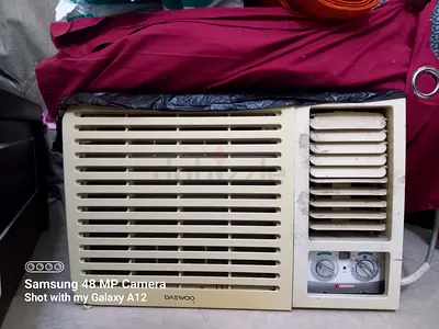 AC 1.5 tone capacity window AC DAEWOO Brand