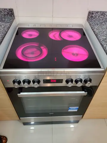 Beko 4 burner electric ceramic cocker 60cm