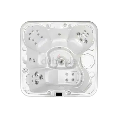 POLSPAS Volga 511-O – Spacious 5-Seater Luxury Spa with Lounge, Smart Controls  Ozone System