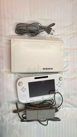 Wii U Console with Controller and Cables