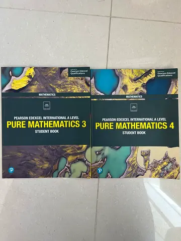 ALEVEL MATHS PURE 3-4 EDXCEL BOOKS