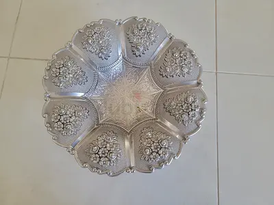 German Vintage Handmade Steel Home Decor - centerpiece