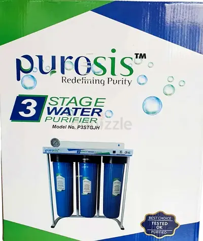 PUROSIS 3 Stage Whole House Water Filter – New (Unused)