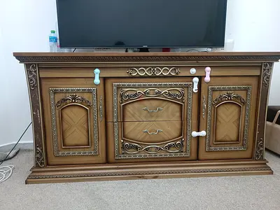 Elegant Vintage Wooden Cabinet