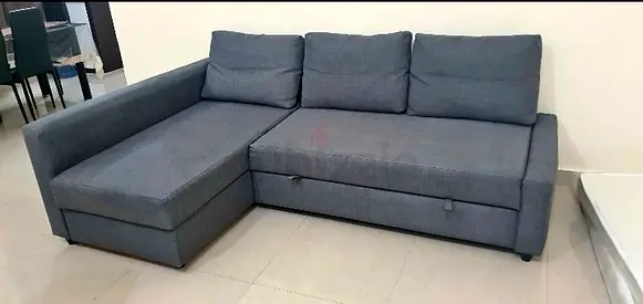 Comfortable Modern Grey Sofa Bed