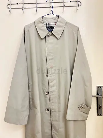 Burberry beige large trench coat