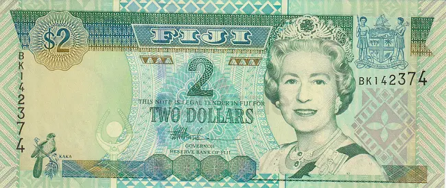 FIJI 2 DOLLARS BANKNOTE 2002