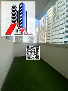 1 BHK for Rent in Ajman One Towers with Parking Close Kitchen.