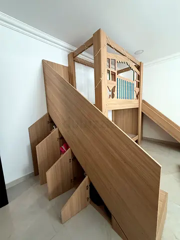 Stylish Wooden Storage and Display Unit