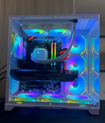 Brand New 7800X3D 5070 Gaming Pc Rendering Pc Graphics Designing Pc Ai Pc