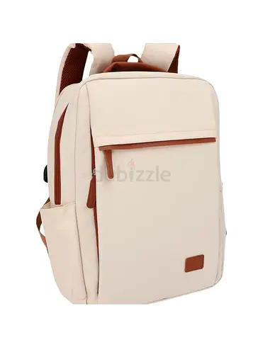 BRAND NEW | Stylish Cream  Mocha Laptop Bag - Never Used